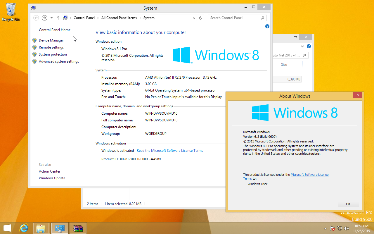 Windows 8.1 Enterprise Serial Key 64 Bit