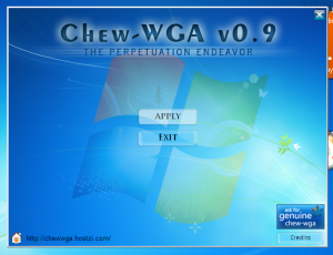 Chew-WGA Activator para Windows 7