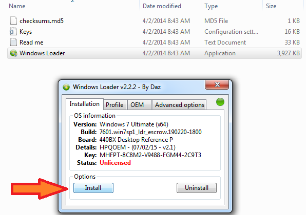 windows 7 build 7601 activation key free download