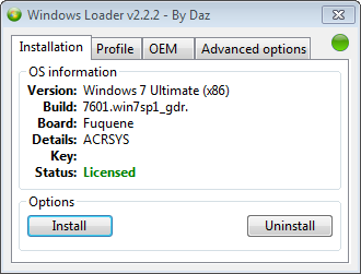 windows 7 ultimate activator by lord tidus uninstall