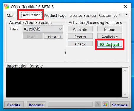 EZ-Activator to activate Office 2010